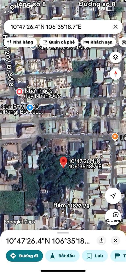 Bán đất nền tại phường bình hưng hòa b, bình tân, hồ chí minh, 54 tỷ, 2706 m2