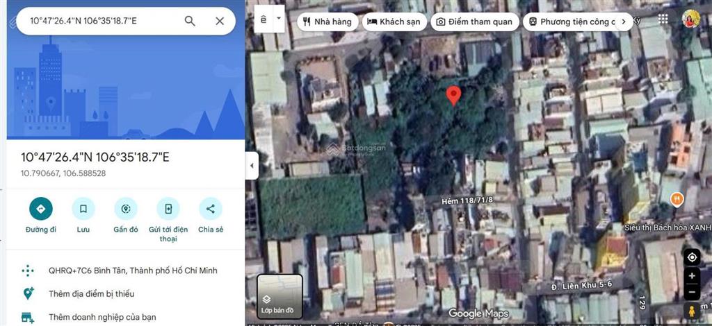 Bán đất nền tại phường bình hưng hòa b, bình tân, hồ chí minh, 54 tỷ, 2706 m2