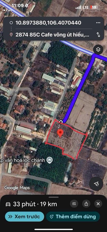 Bán đất tại lộc giang, đức hòa, long an, 8,5 tỷ, 4782 m2, giá siêu hời