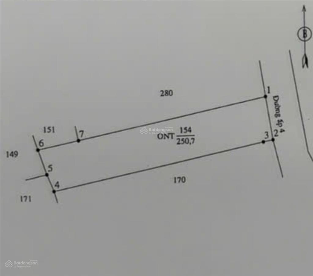 Bán đất tại xã tân bửu, bến lức, long an, 4 tỷ, 250m2