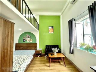 Dự án duplex 2 không gian ngủ tách bếp, gác cao, cửa sổ đón nắng, full nội thất 8,5tr