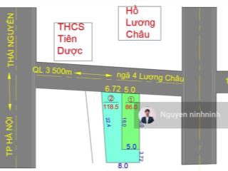 Trục chính kinh doanh lương châu sóc sơn hn giá 3xtr/m