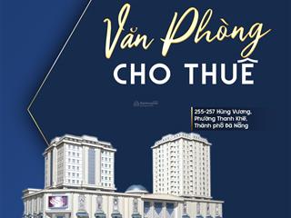 Cho thuê văn phòng view đẹp tại hùng vương, thạc gián, thanh khê, đà nẵng, 200 nghìn/m2, 104m2