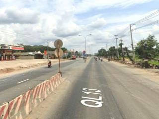 Bán đất mặt tiền ql13 300m2 có 120m2 thổ, đối diện cấy xăng, liền kề với tt huyện bàu bàng