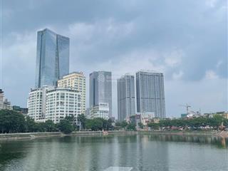 Chính chủ bán nhà mặt phố phạm huy thông, ba đình, view hồ ngọc khánh, kinh doanh đỉnh. ô tô tránh