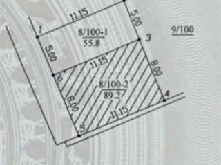 Bán đất tại vành đai 4, 90m2, 5,1 tỷ. mặt tiền 8m, ô tô ngủ trong đất