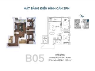 Bán gấp căn hộ 2pn, 2wc, diện tích 78m2 tại tòa tháp thiên niên kỷ, 5,9 tỷ