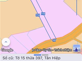 Gia đình kẹt tiền bán gấp mặt tiền đường tân hiệp cũ (xã phước thái mới)