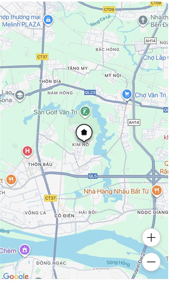 Bán nhà mặt phố, trục kinh doanh kim nỗ, đông anh (thiên lộc hà nội )