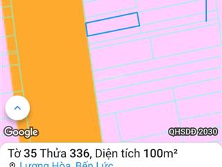 Mặt tiền vành đai 4 bến lức, long an | lô đất 100m2 sổ riêng giá chỉ 4 tỷ 990
