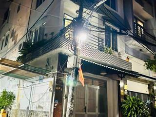 M33 bán nhà 2 mặt tiền 9,1tỷ hẻm xe tải lưu thôngđường cống lở1 trệt3 lầu5pn4wc