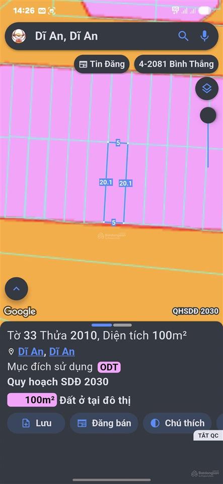 Giảm 488 tr. thanh lý nhà mặt tiền đường 19, dĩ an, tp hcm, giá cực chất 5.99 tỷ 100m2 kinh doanh