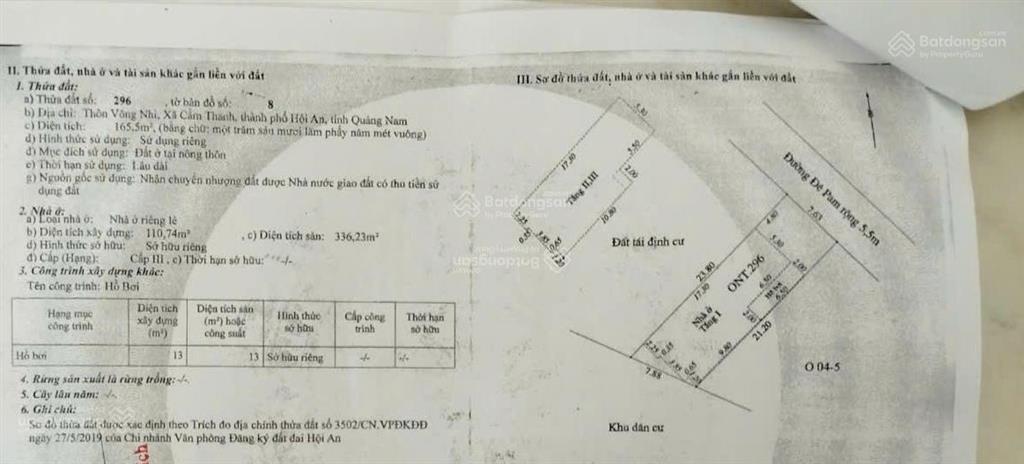 Siêu phẩm villa nghỉ dưỡng tại cẩm thanh, hội an, 10 phòng, có hồ bơi riêng, sổ hồng đầy đủ