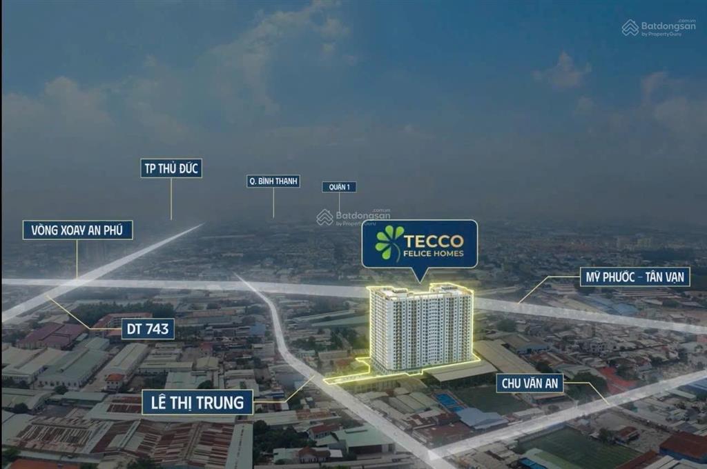 Tecco felice homes giá 1,7 tỷ, chính sách cam kết thuê 8,5tr/th cđt hỗ trợ lãi suất vay trong 6th