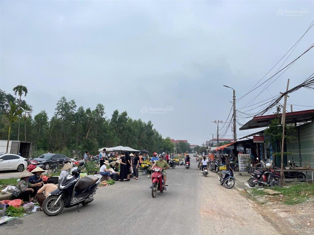 Bán lô đất 2 mặt tiền ngay cạnh chợ và khu du lịch hồ đại lải .