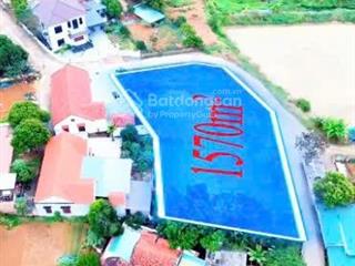 Bán đất tại xã thanh đình, giá siêu hời 5,5 triệu/m2, 1570m2 mặt tiền 60m