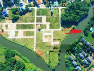 Chính chủ bán lô đất 98.2m2 đà gạo đẹp, 2 mặt tiền, view sông, sát đường ql21, gần đhqg và khu cnc