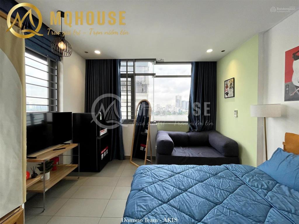 Sắp trống căn hộ 1 phòng ngủ vip ngay cầu sài gòn, ga metro, đường xuân thuỷ, đầy đủ tiện nghi