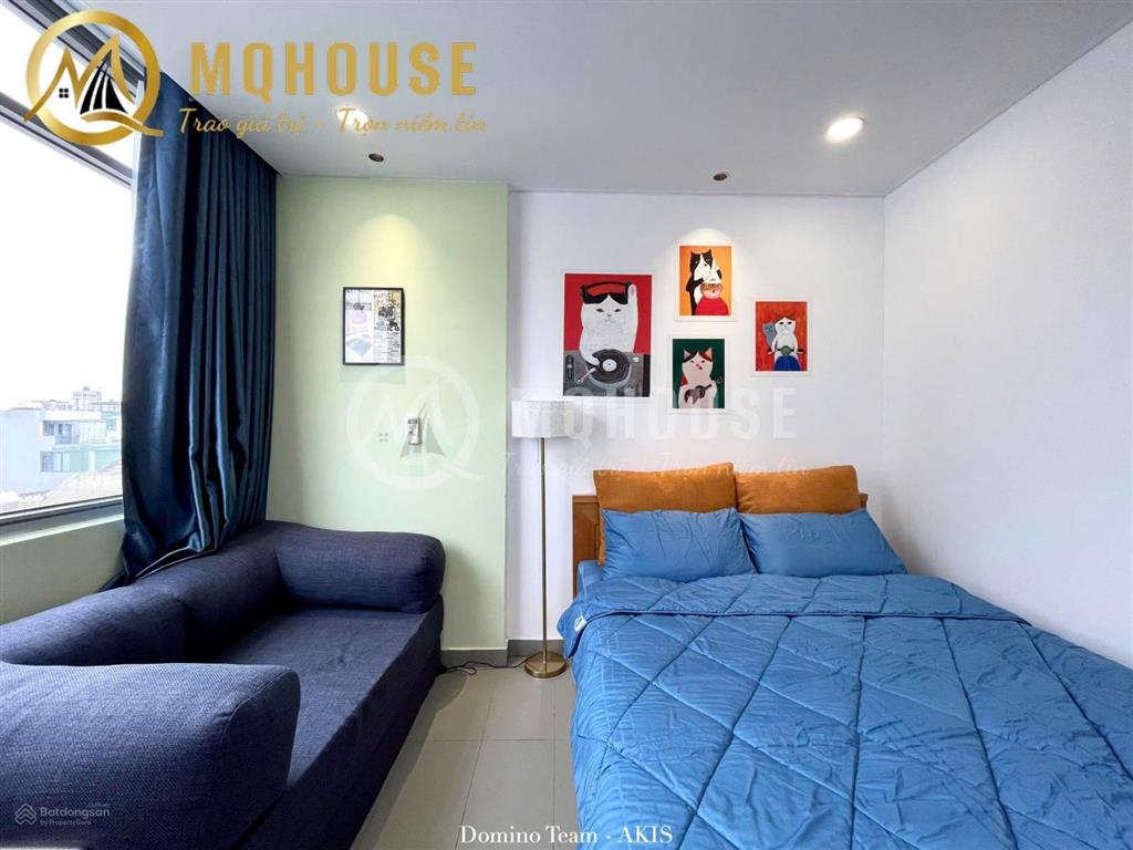 Sắp trống căn hộ 1 phòng ngủ vip ngay cầu sài gòn, ga metro, đường xuân thuỷ, đầy đủ tiện nghi