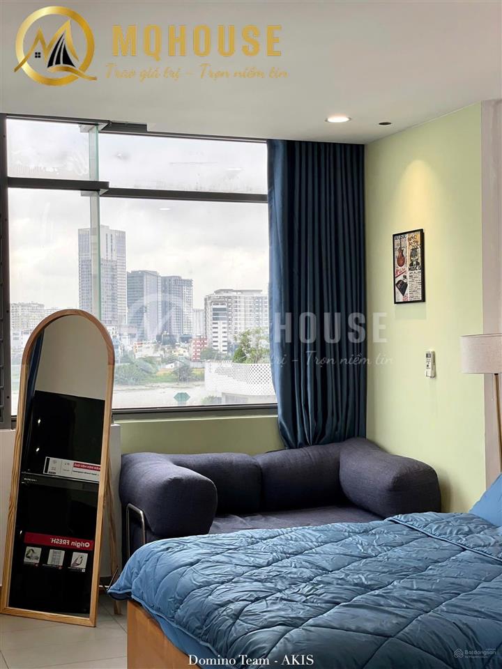 Sắp trống căn hộ 1 phòng ngủ vip ngay cầu sài gòn, ga metro, đường xuân thuỷ, đầy đủ tiện nghi
