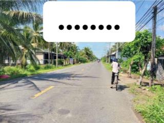 Bán đất mặt tiền quốc lộ 57  giáp kênh chín thước