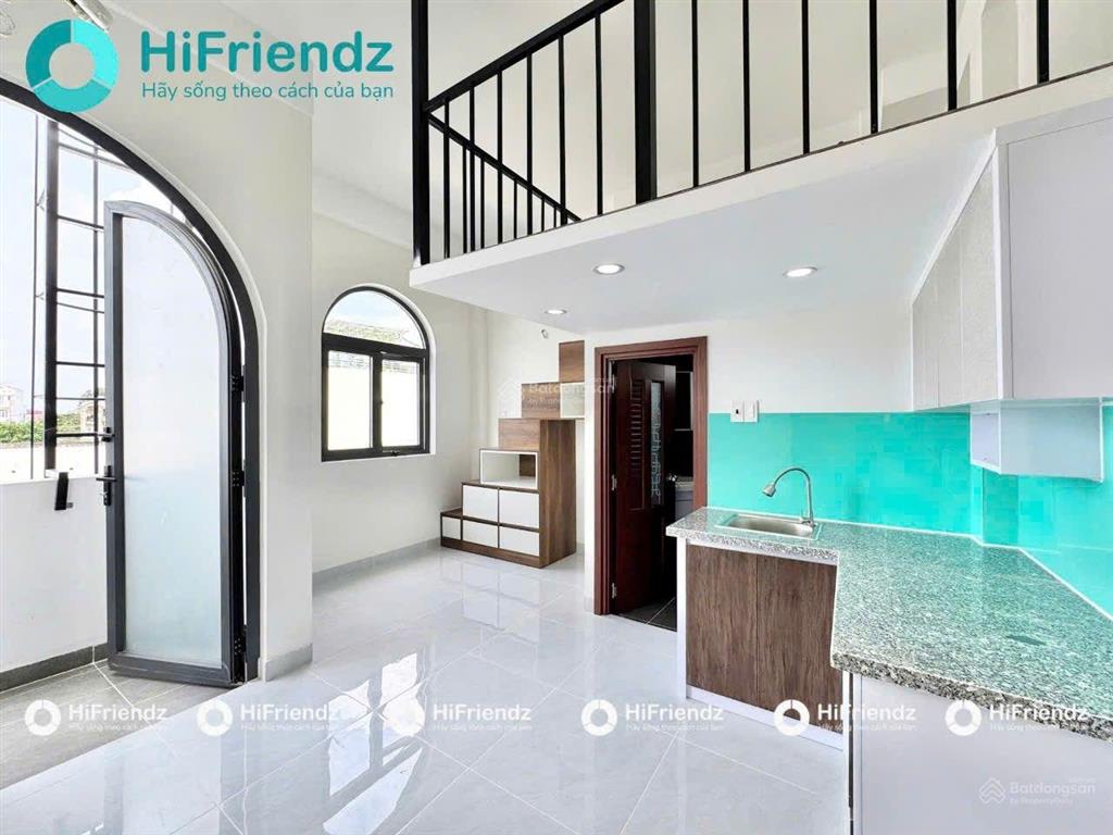 Gác cao ấm cúng. siêu phòng mới ngay trên dương đình hội, quận 9. ban công và full nội thất