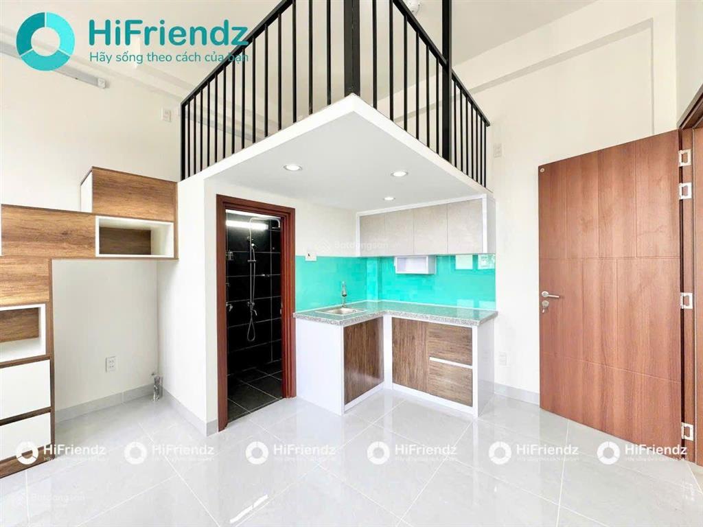 Gác cao ấm cúng. siêu phòng mới ngay trên dương đình hội, quận 9. ban công và full nội thất