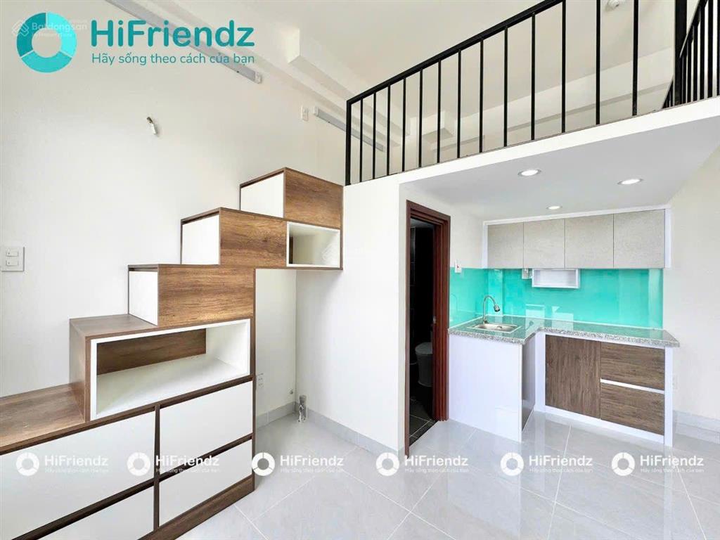 Gác cao ấm cúng. siêu phòng mới ngay trên dương đình hội, quận 9. ban công và full nội thất