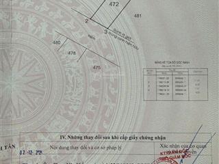 Bán lô đất 5x11m (55,1m2) hẻm lớn đường lê trọng tấn