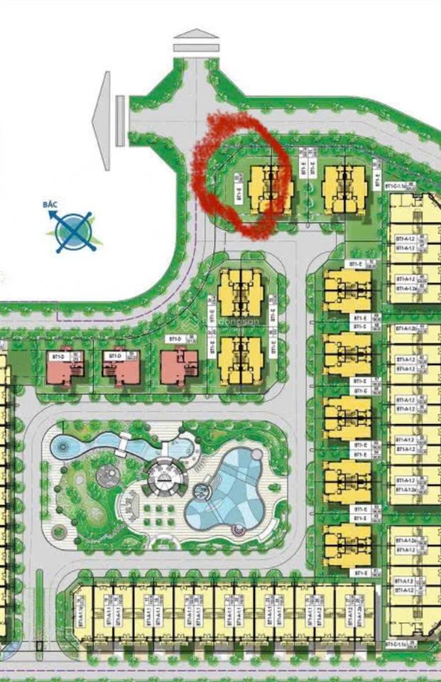 Bán biệt thự 236,6m2 tại đặng xá 2, đường nguyễn đức thuận, gia lâm, hà nội, 148 tr/ m2