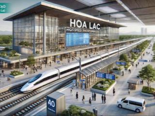 Bán đất 111m2 tại xã yên xuân, hà nội. gần ga tàu metro số 5 văn cao hoà lạc