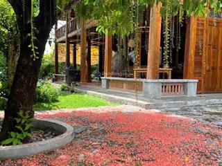 Biệt thự vườn gỗ  view sông  300m2  full thổ cư  nguyễn bình  9,5 tỷ