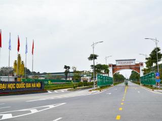 Đất rẻ hoà lạc đối diện cổng số 8 của trường đại học quốc gia
