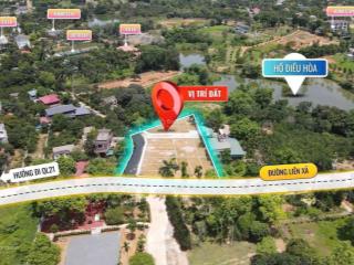 Chính chủ em bán nhanh mảnh đất cực đẹp mặt đường đồng trạng 100m,gần trường đại học quốc gia