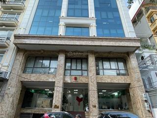 Bắt trọn cơ hội! cho thuê tòa nhà 9 tầng hoàng ngân, trung hòa, mặt tiền khủng 15m, full công năng!