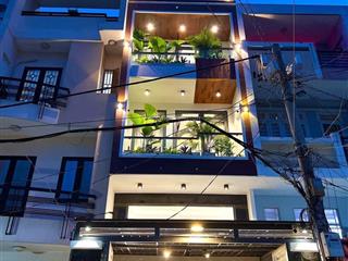 Nhà mới xây mặt tiền hiệp thành 4 tầng, full nội thất cao cấp khu dân trí cao