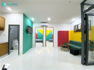 Studio 2pn  cửa sổ thoáng  full nội thất  lê văn thịnh, quận 2