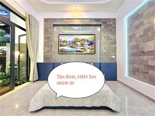Tân bình hxh 5m nguyễn phúc chu sát trường chinh 42m2x4 tầng 6tỷ35