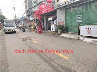 Bán nhà 110m2 x6 tầng (5m x21) sát kdc an sương trường chinh , p.đht, q12 chỉ 8tỷ99