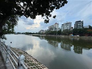 Bán siêu phẩm đất vàng mặt hồ trúc bạch 2 mặt phố trấn vũ & nam tràng 131m2, giá 99 tỷ