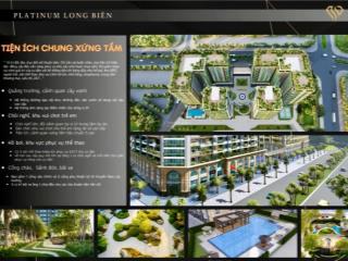 Nhận booking căn hộ chung cư platinum cổ linh  long biên (có hoàn lại nếu không khớp được căn)