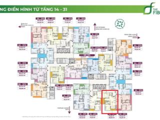 Suất đặc biệt, giá tốt nhất chỉ 4.5 tỷ, căn hộ 68.86m (2n2wc) tầng trung đẹp. nhận nhà ngay q1/2026