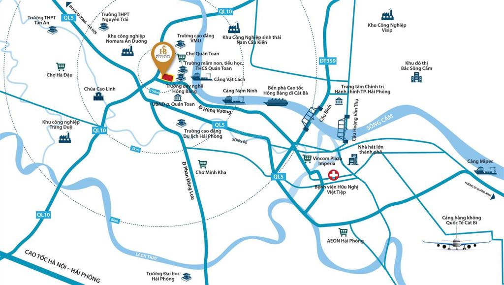 Bán căn shophouse hàng hiếm tại midtown hồng bàng, sẵn sổ giao dịch, giá chỉ bằng căn chung cư hn