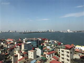 Căn góc view hồ tây rộng 136.1m² full nội thất đẹp, giá 9.x tỷ tại học viện quốc phòng, tây hồ