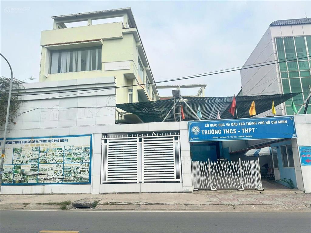 Bán nhà mặt đường kinh doanh linh đông thủ đức 80 tỷ