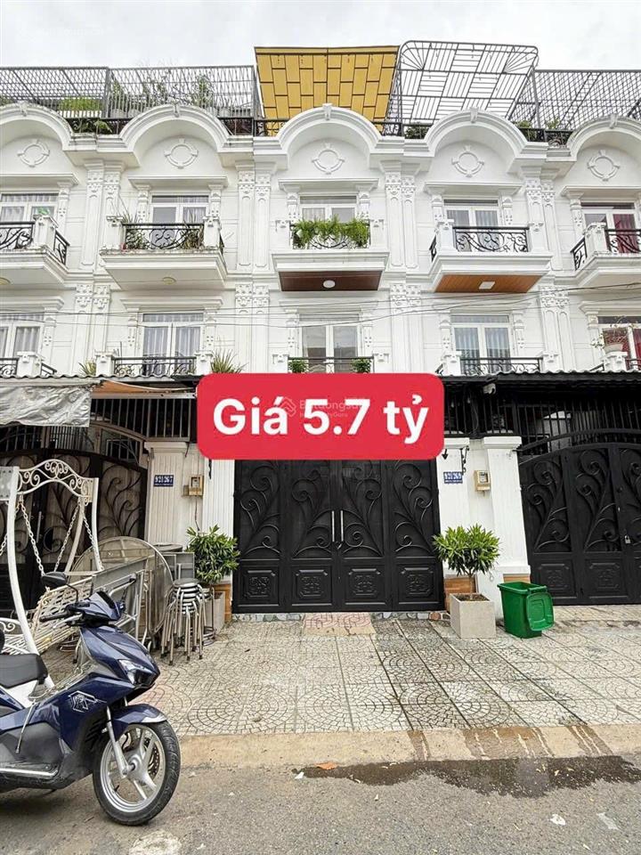 Bán gấp biệt thự tại tô ngọc vân, 5,7 tỷ, 66,4 m2, q12, hcm