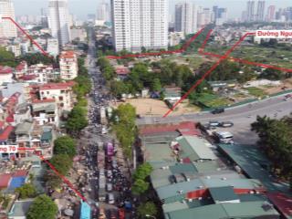 Chuyển nhượng lô đất dt 125.5m2, mt 6.2m đường nguyễn khuyến, văn quán, hà đông kéo dài