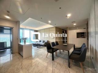 Cho thuê căn hộ sarica (sala) 3pn + 1, view công viên 2 ban công 56tr net