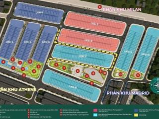 Bán lô đẹp gói 6 mỹ gia  mozzadiso view công viên vườn hoa