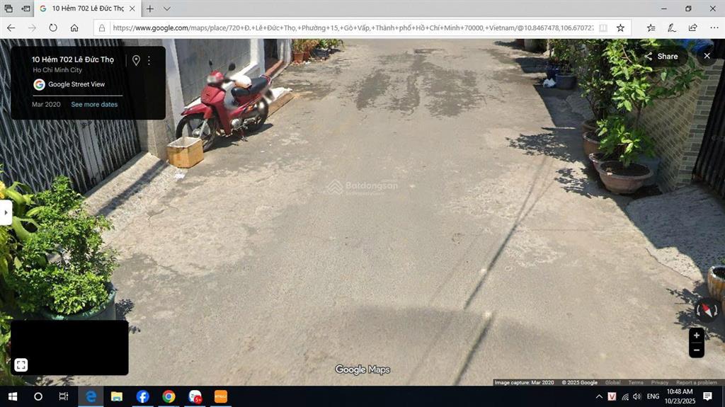 Đất hẻm xe tải 4,7 x 21 tại lê văn thọ, chỉ nhỉnh 7 tỷ, 98,7 m2, chính chủ